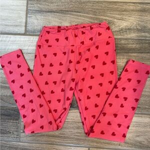 Heart Pink Leggings